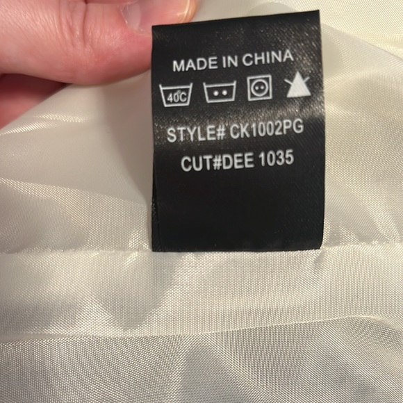 NEW Tan & Black striped jacket medium - Picture 7 of 8